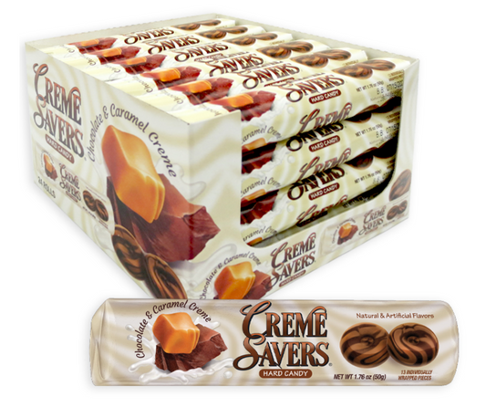 Creme Savers Roll Chocolate Caramel Single