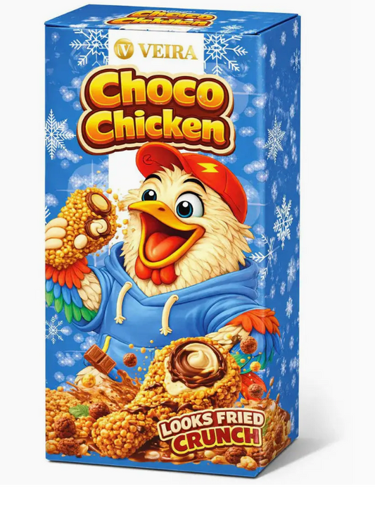 Veira Cookie Chicken Drumstick Chocolate Bar Single