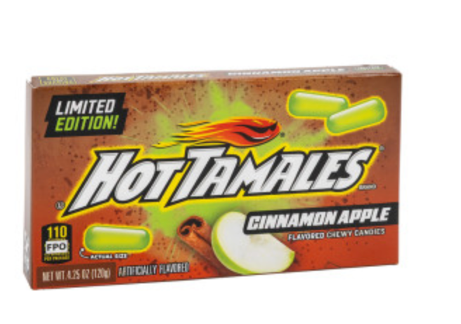 Hot Tamales Cinnamon Apple Theater Box COMING SOON