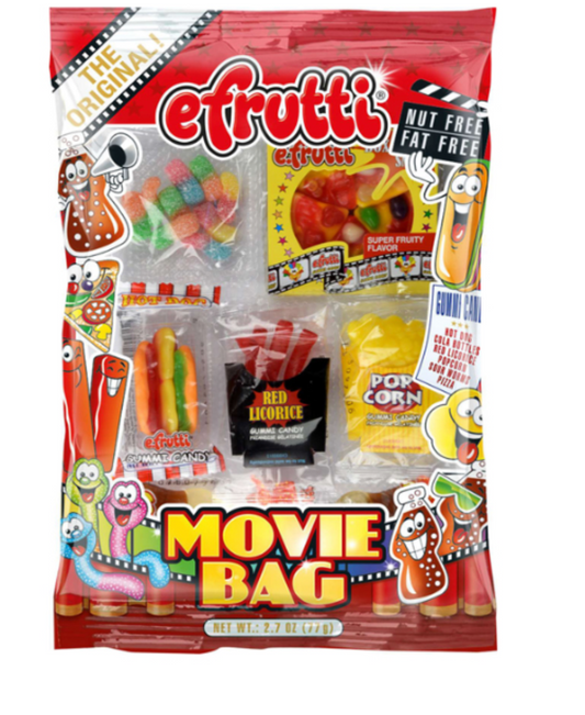 E Frutti Movie Theater Peg Bag