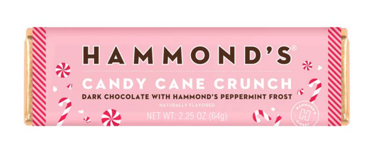 Hammond's Candy Cane Crunch Chocolate Bar Single COMING SOON