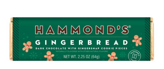 Hammond's Gingerbread Chocolate Bar Single COMING SOON