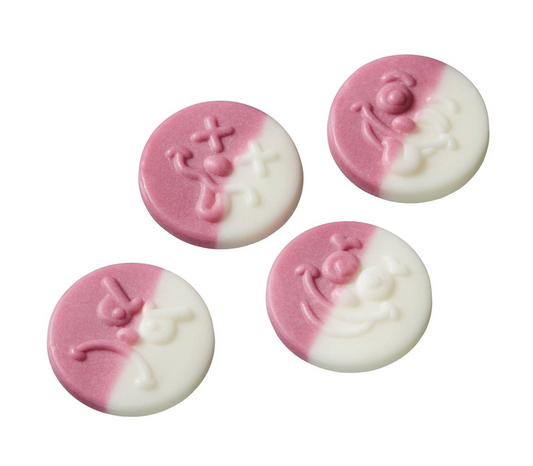 Swedish Foam Raspberry Vanilla Smiles COMING SOON