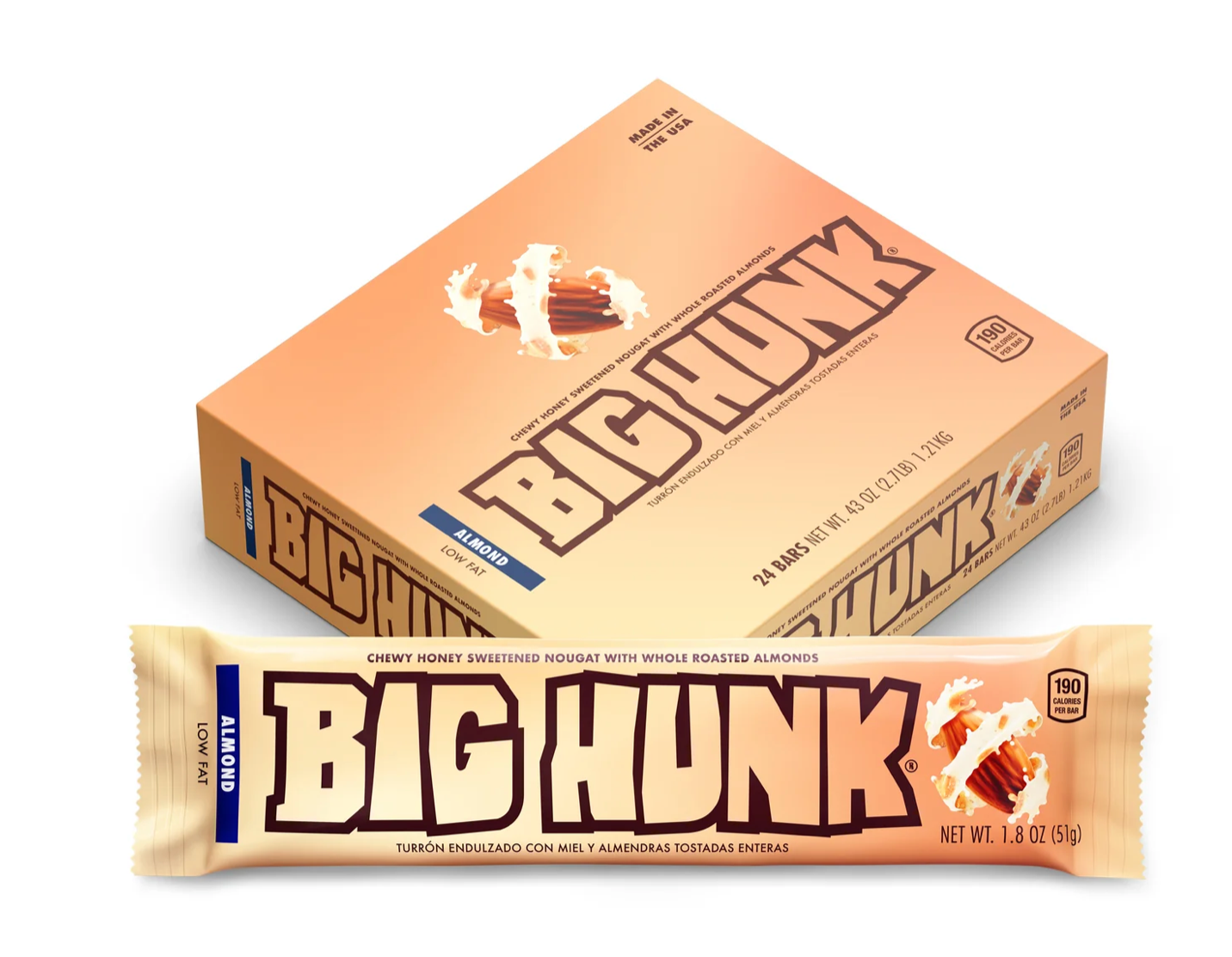 Big Hunk Bar Almond Single COMING SOON