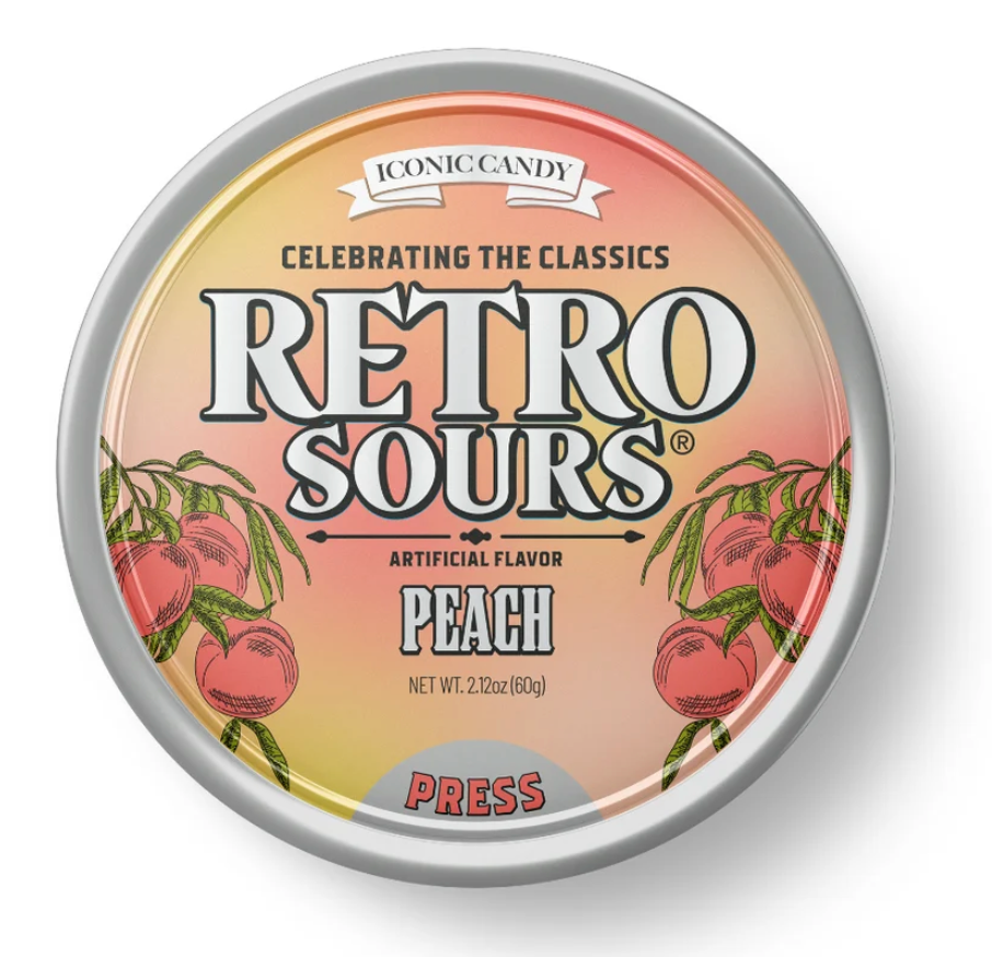 Retro Sours Peach Single COMING SOON