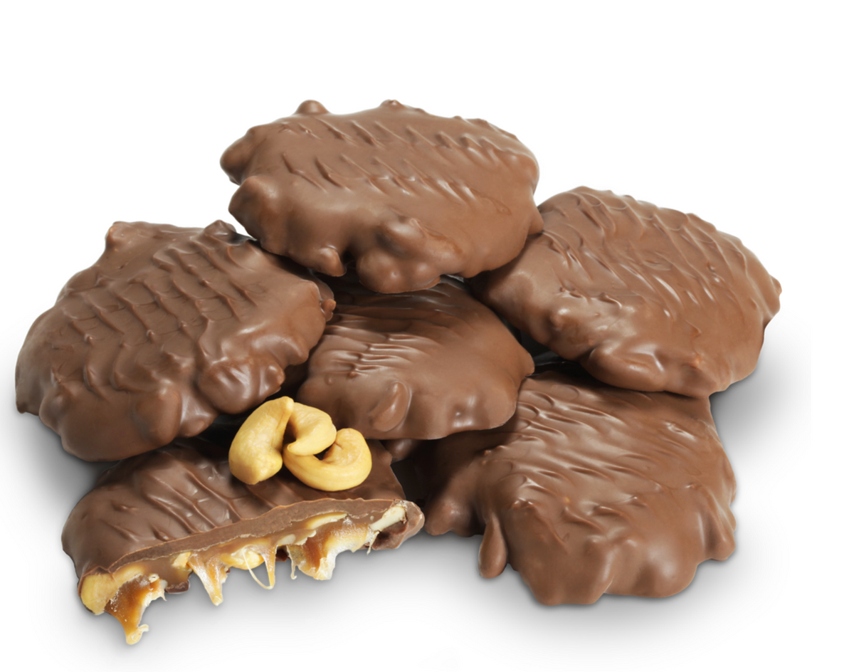 Milk Chocolate Giant Cashew Turtle Individual COMING SOON