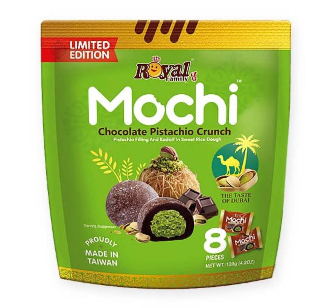 Royal Mochi Dubai Chocolate Pistachio Crunch Single Peg Bag COMING SOON