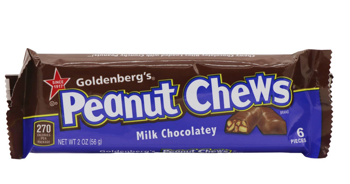 Goldenbergs Peanut Chews Milk Chocolate Single COMING SOON